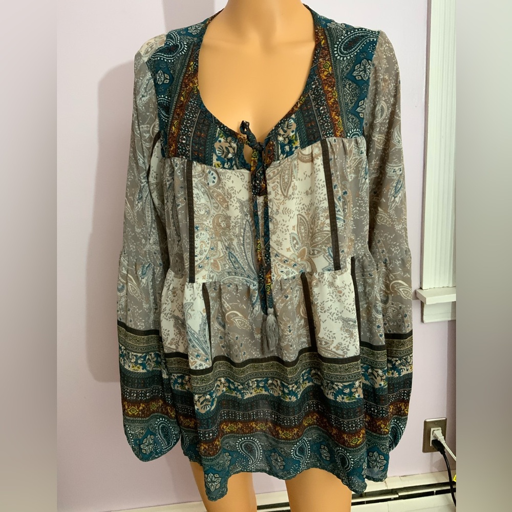 Bohemian Paisley Women's Top